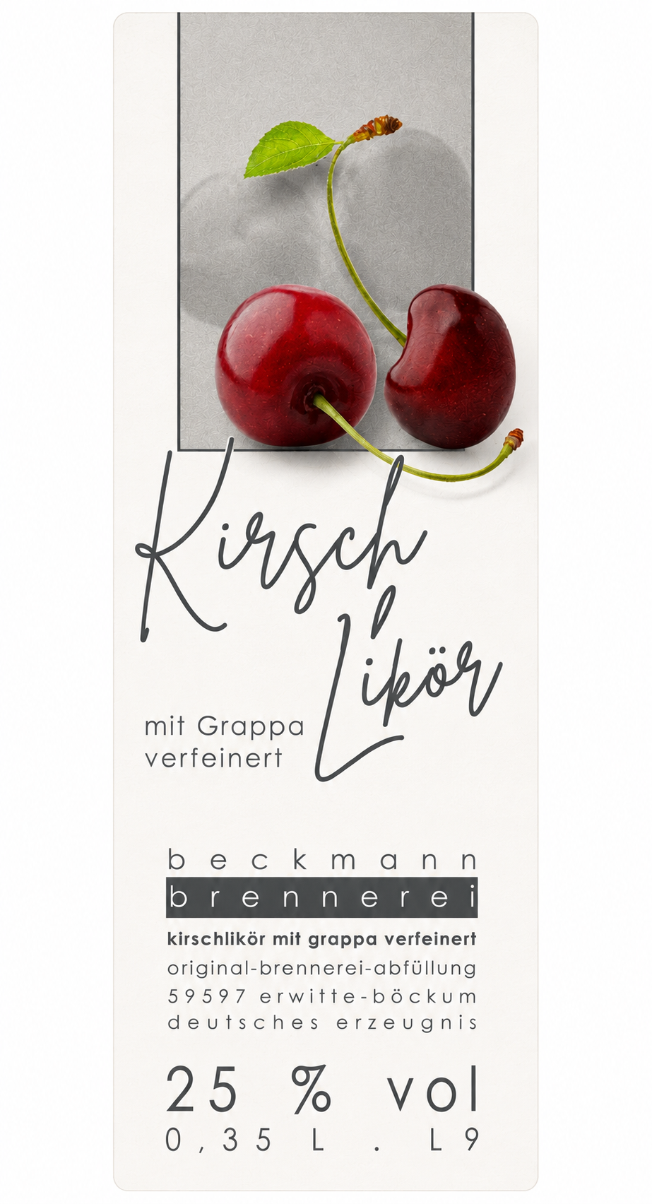 Cherry with Grappa